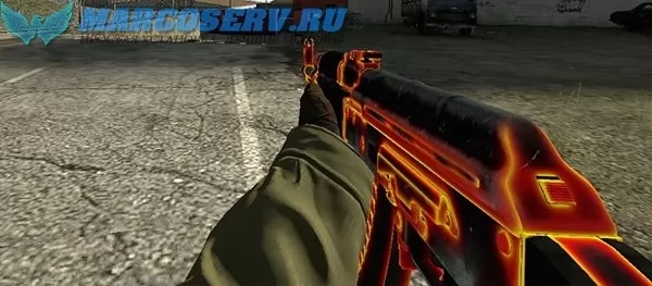 Модели для CSS v34/CSS v93 - AK47 Red Hot