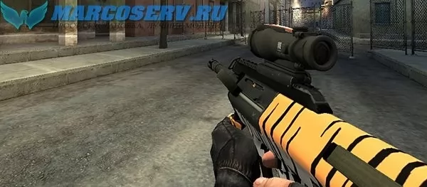 AUG Bengal Tiger для CSS