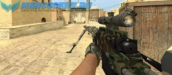 Модели для CSS v34/CSS v93 - AWP M-200 Camouflage (Камуфляж)