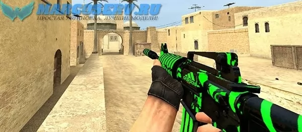 Модели для CSS v34/CSS v93 - M4A1 Adidas
