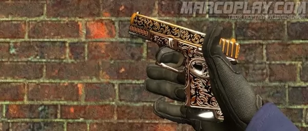 Пистолет glock Black Tulip для CSS