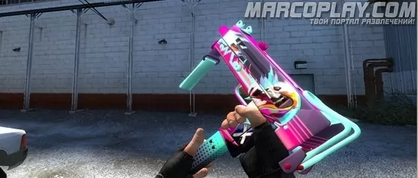 MAC10 Neon racer для CSS