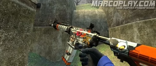 M4A1 Asimov Battle Scarred для CSS