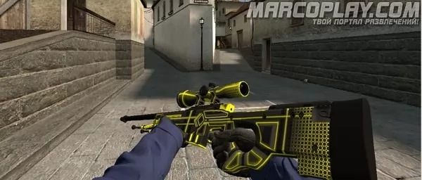 AWP Cyber Gold для CSS