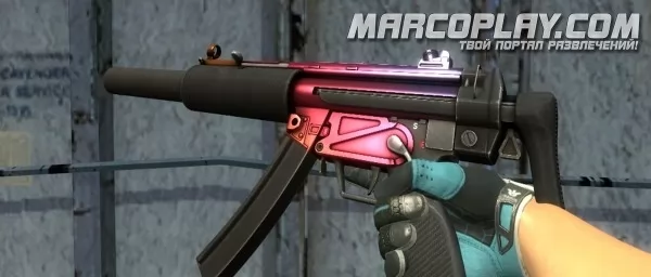 Модель MP5-SD Fade для CSS