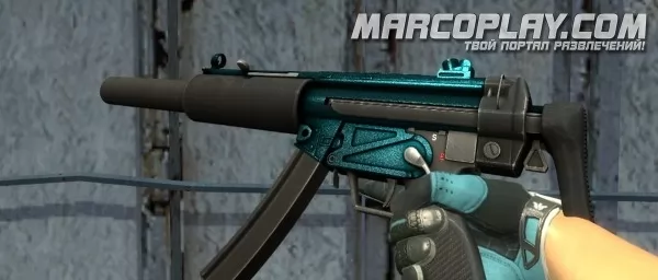 Модель MP5-SD Twilight Galaxy для CSS