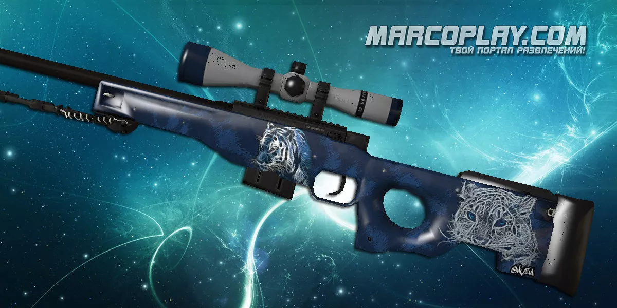 AWP | Blue Tiger v2 для CSS