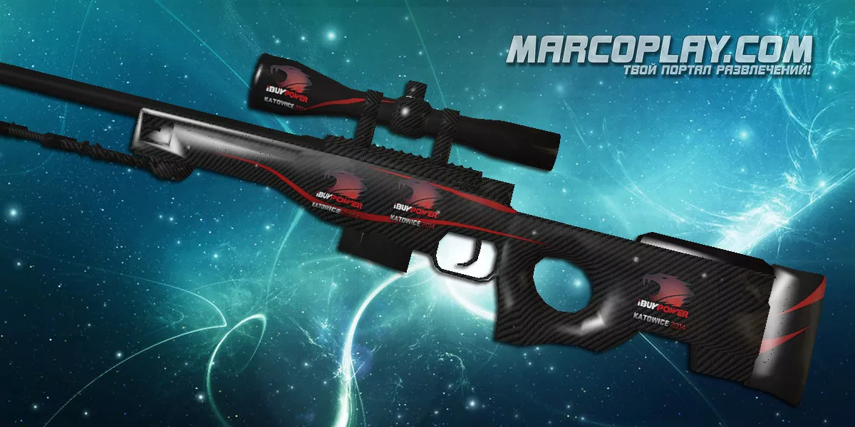 AWP | Red Line Stickers для CSS