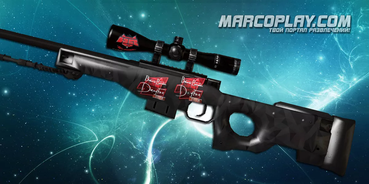 AWP | Deadfox Stickers для CSS для CSS