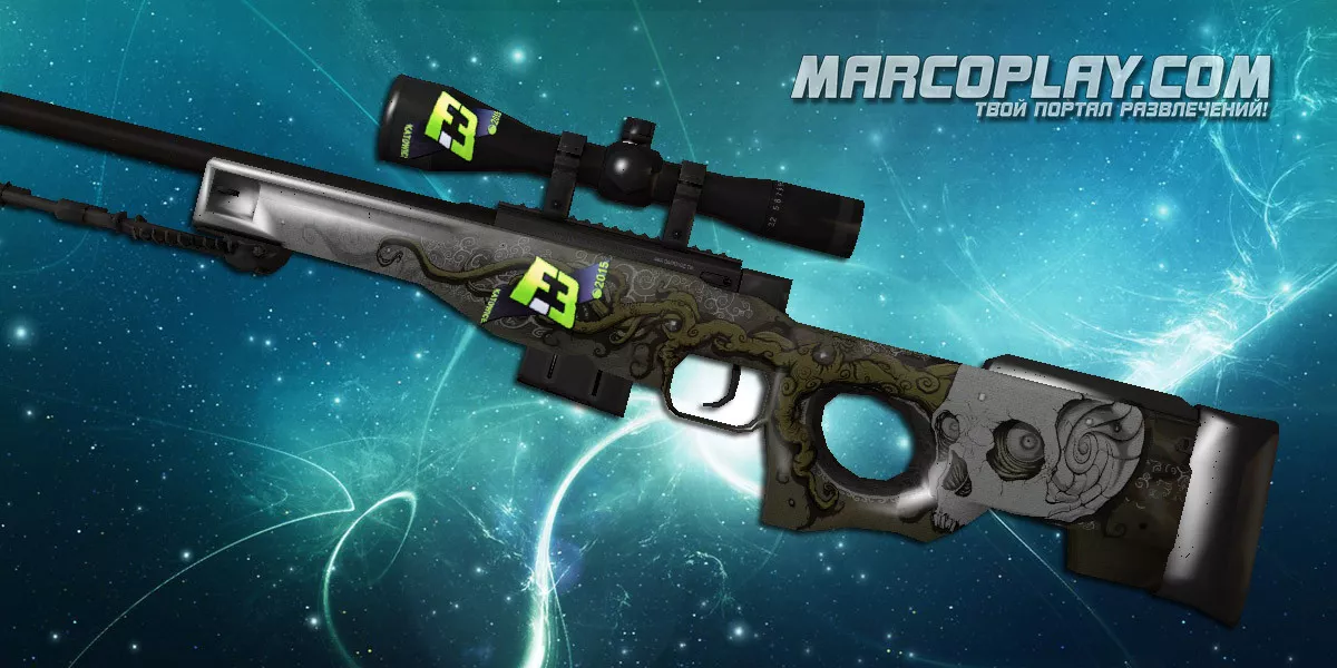Модели для CSS v34/CSS v93 - AWP | Worm God Stickers для CSS