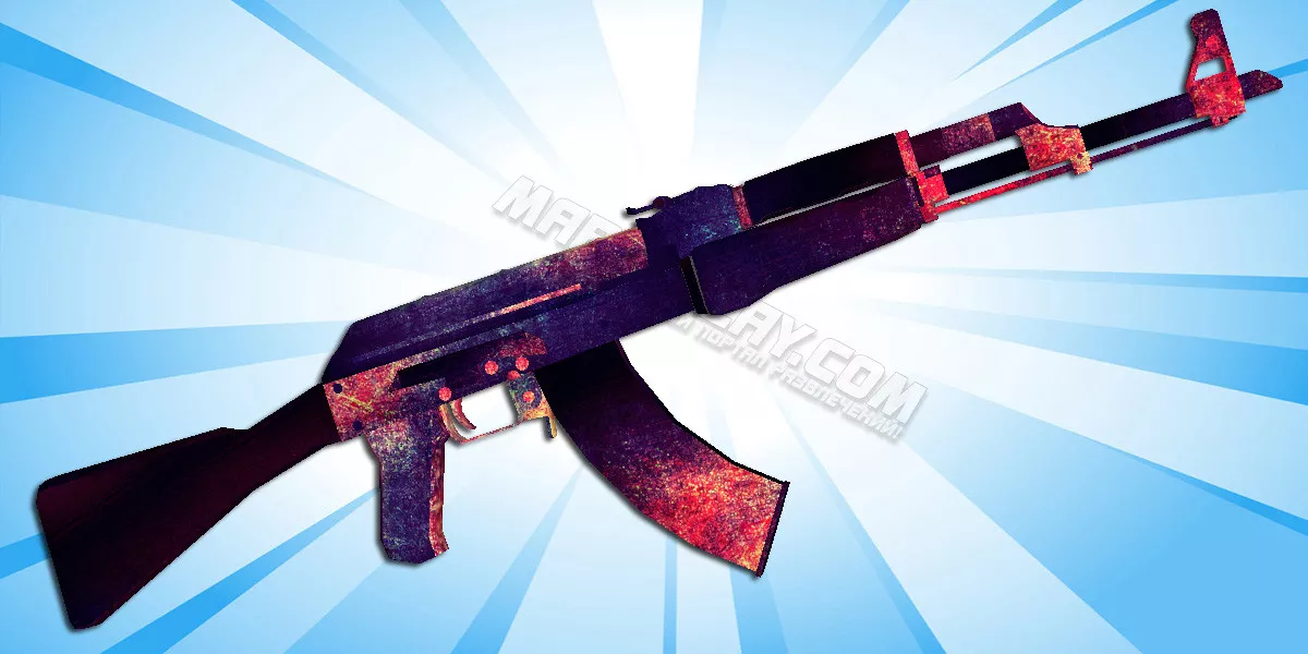 Модели для CSS v34/CSS v93 - AK47 Neon Impulse для css