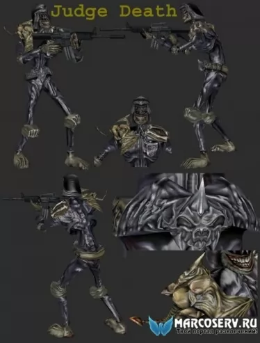 Зомби скин JUDGE DEATH